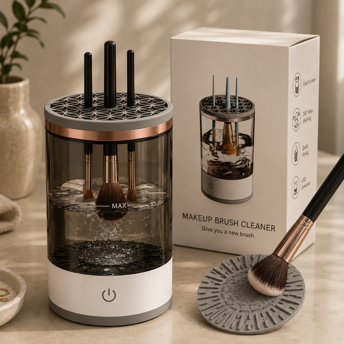Automatic Brush Cleaner