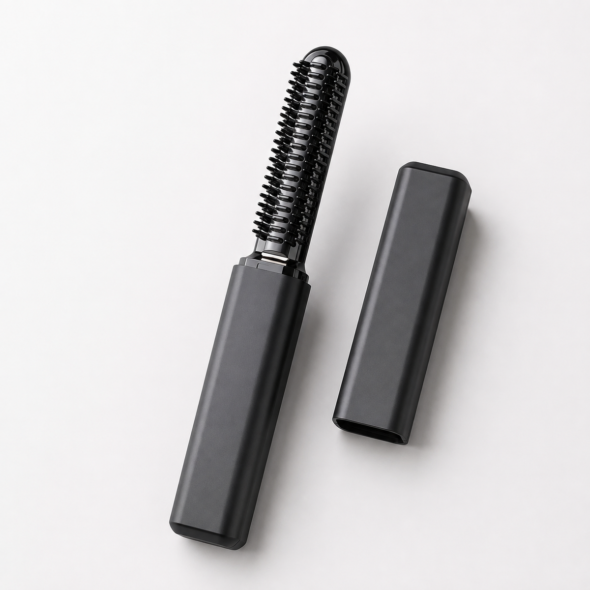 Mini hair straightener comb