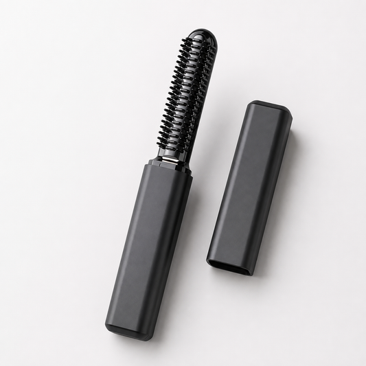 Mini hair straightener comb